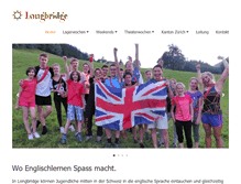 Tablet Screenshot of longbridge.ch